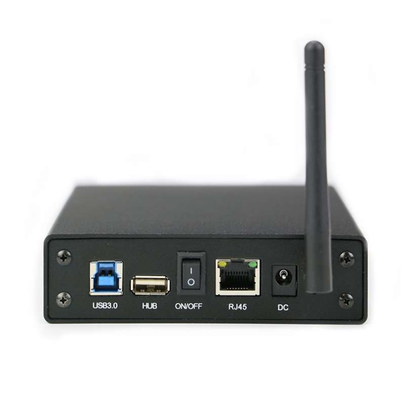 Blueendless 3.5 inch Mobile Hard Disk Box WIFI Wireless NAS Private Cloud Storage( EU Plug)