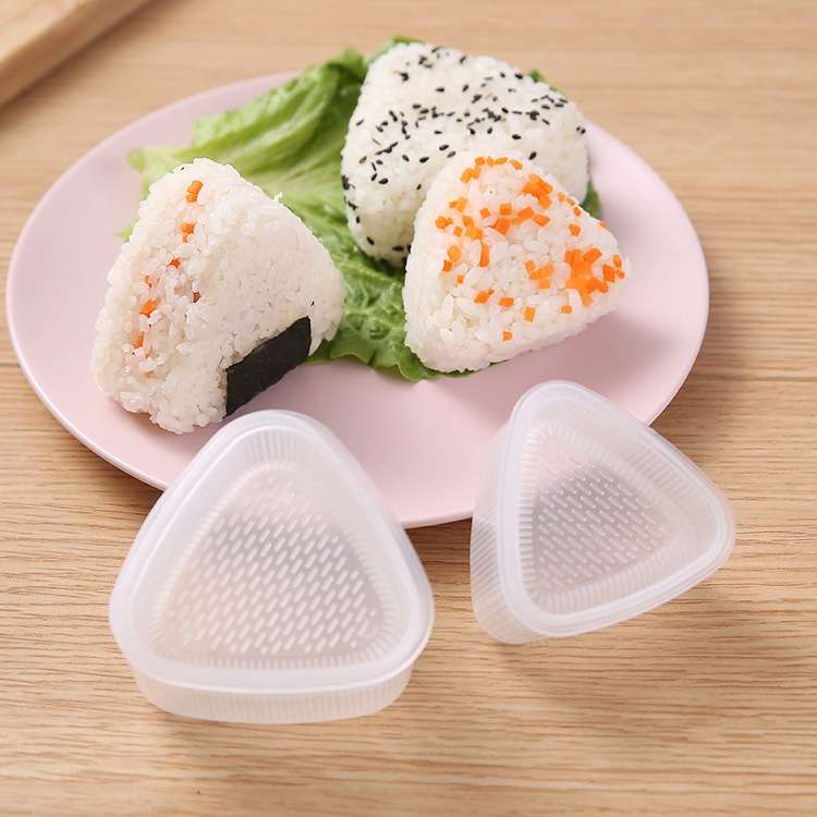 4 Sets Children Bento DIY Rice Ball Sushi Mold Set, Specification: Big Small Triangle