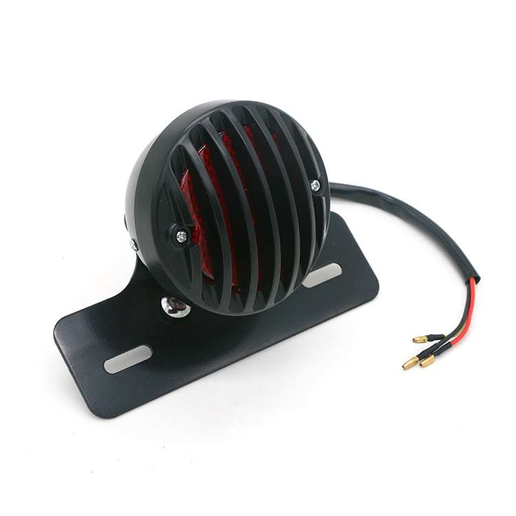 Motorcycle Accessories Retro Waning Tail Light Electric Car Brake Light Card Frame Light Modified Ta