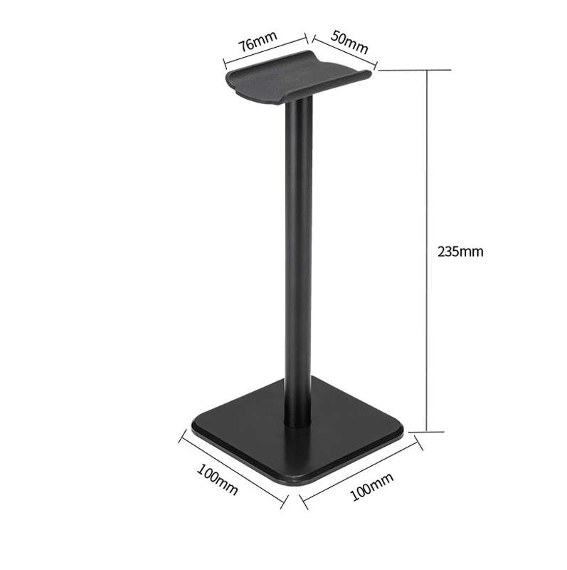 Headphone Holder Aluminum Alloy Internet Cafe Computer Headphone Stand Hanger Hook Display Shelf( D5