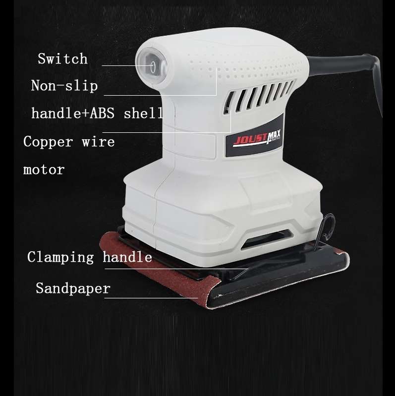 AOTUO Electric Sandpaper Machine Wall Sanding Polishing Machine Electric Tools, EU Plug, Model: JST