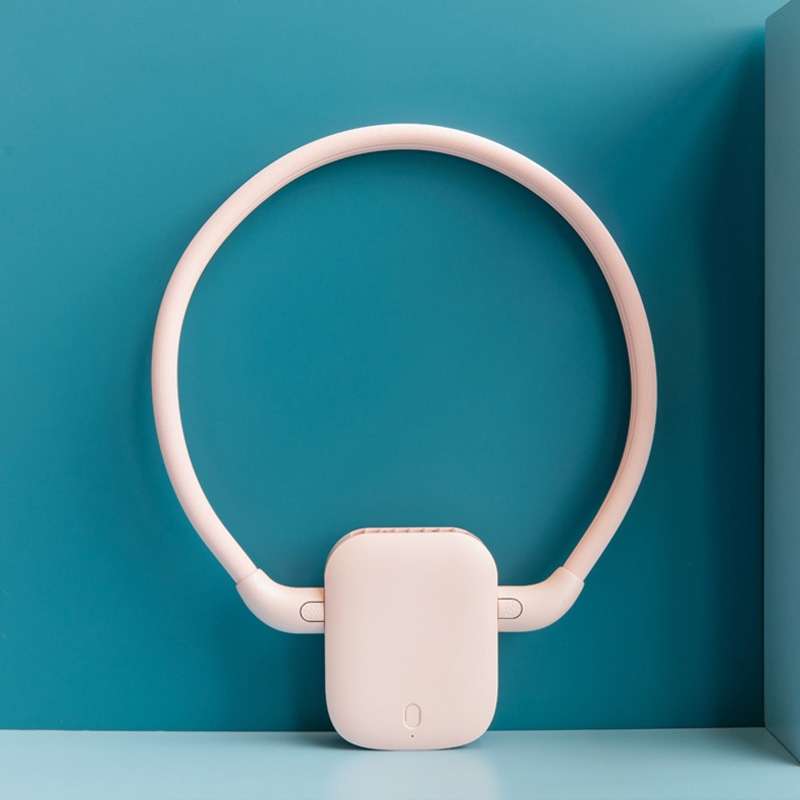 G1 USB Portable Sports Hanging Neck Fan(White)