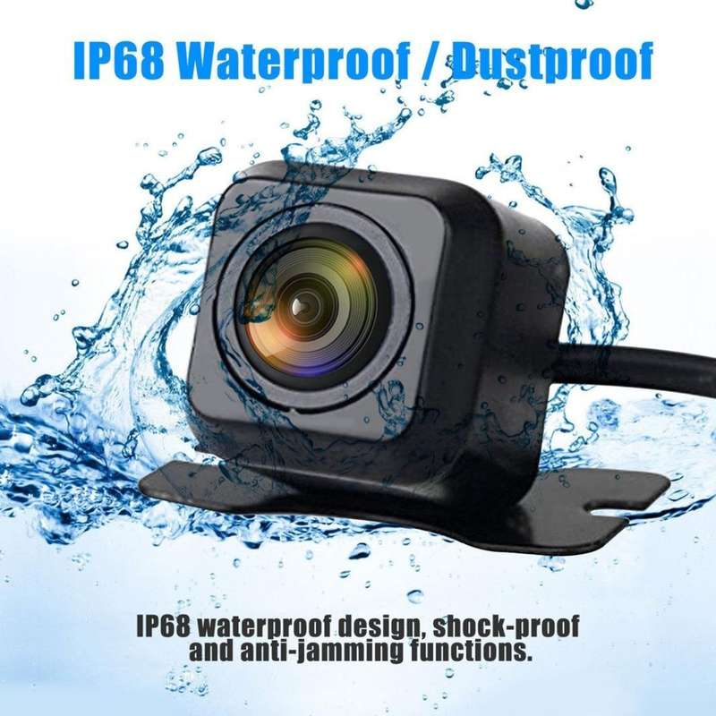 Car Night Vision Plug-In Adjustable High-Definition Waterproof Rear View Reversing Image Camera