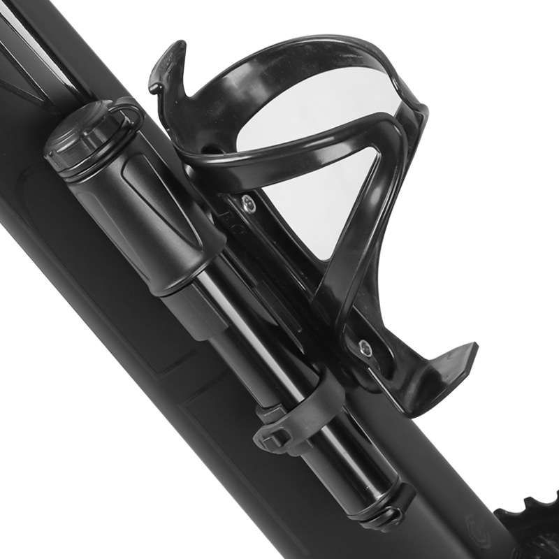 West Biking Bicycle High Pressure Pump Mini Portable Basketball Inflator With Hose(Black)
