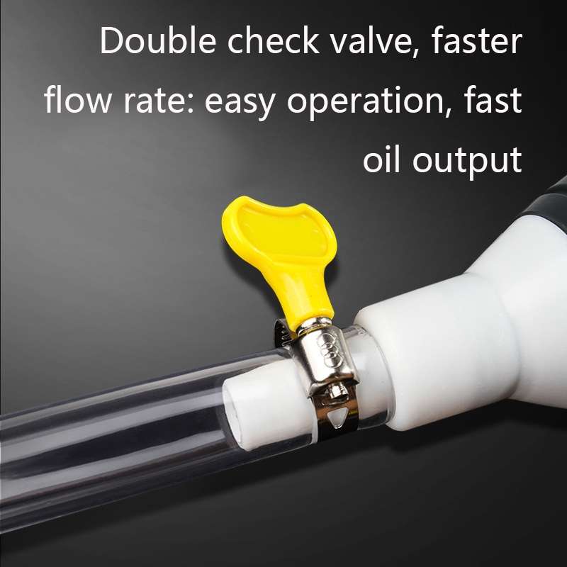 D05 Manual Car Oil Pump Truck Fuel Tank Deflector Oil Suction Pipe, Color Classification: 3 Meters C
