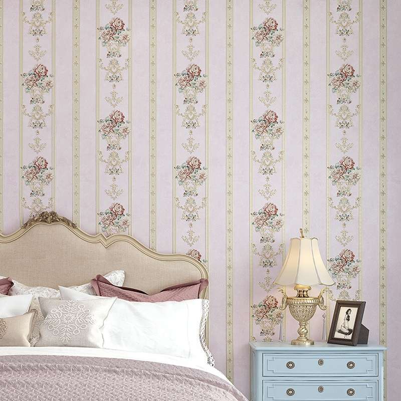 0.53x3m Modern Minimalist 3D Stereo Flower Self-Adhesive Wallpaper Bedroom Living Room TV Background