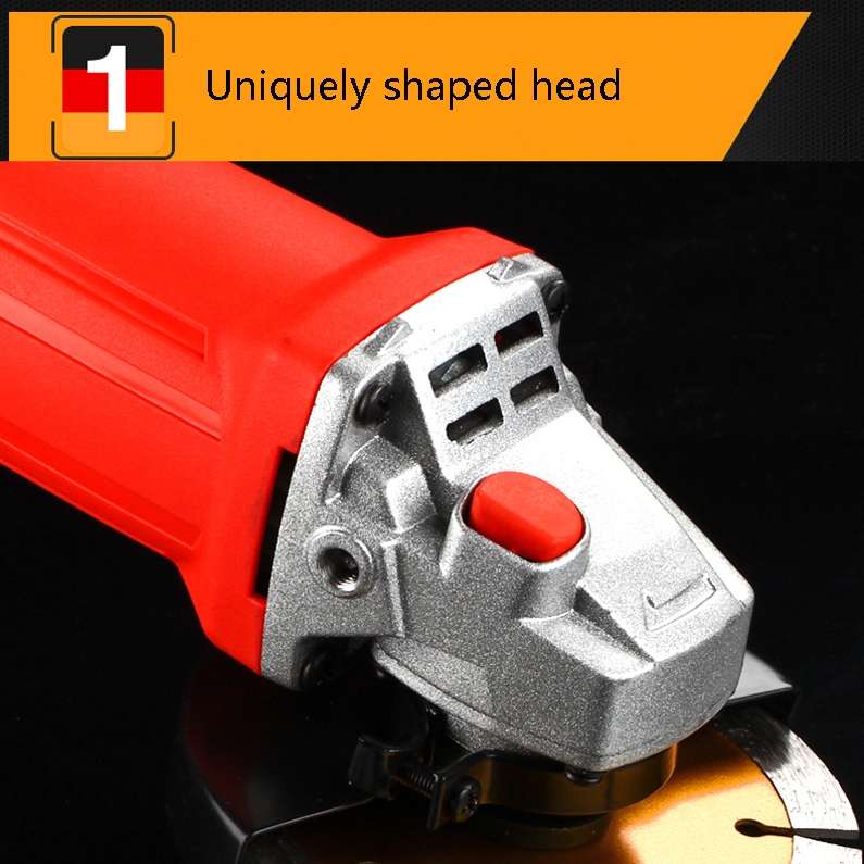 ZHOUDAWANG Multifunctional Household Electric Angle Grinder, CN Plug, Model: Ordinary Version 1200W