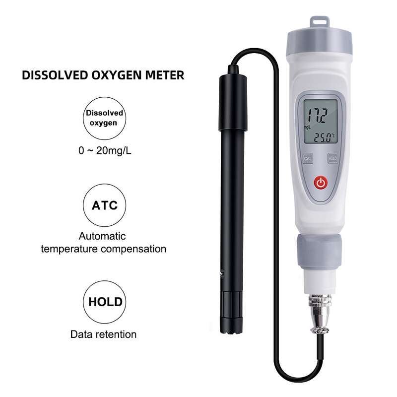 JPB-70A Portable Dissolved Oxygen Analyzer Water Quality Aquaculture Dissolved Oxygen Meter Detector