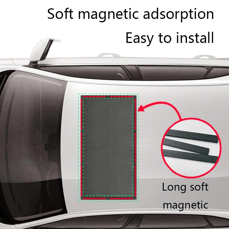 N913 Nylon Mesh Screens For Insect-Proof Dust-Proof Ventilated And Breathable Car Sunroof Magnetic S