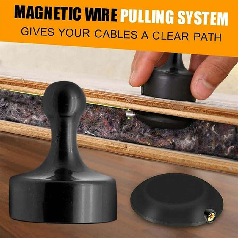 Nylon Pipe Dark Line Threading Device Wire And Network Cable Magnetic Stringing Wire Puller,Upgraded