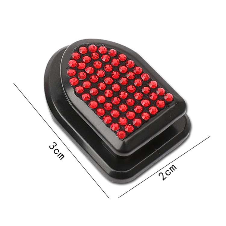 Diamond-Studded Car Hook Car Accessories Hook Seat Back Car Small Hook(Colorful Diamond)