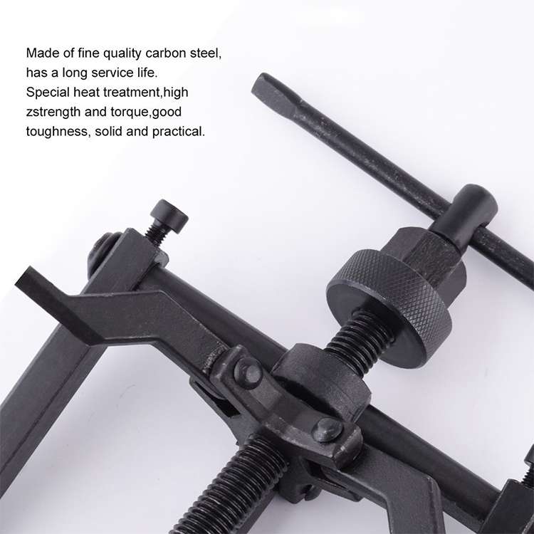 3-Jaw Inner Bearing Puller Gear Extractor Heavy Duty Automotive Machine Tool Kit(Black)