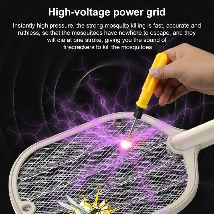Smart Home Dual-Use Mosquito Swatter Mosquito Killer Fly Swatte(Green)