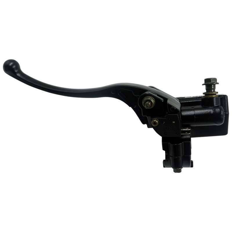 Motorcycle Modification Accessories Pump Assembly Front Hydraulic Brake Oil Pump(White Handle Black