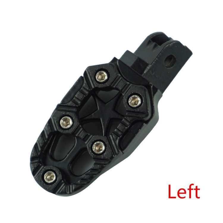 Motorcycle Modified Aluminum Alloy Foot Pedal Accessories(Red)