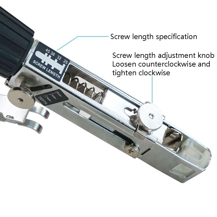 JieLi Chain Belt Screw Converter Electric Screwdriver On Gypsum Board Tool With 50 Chains Strap