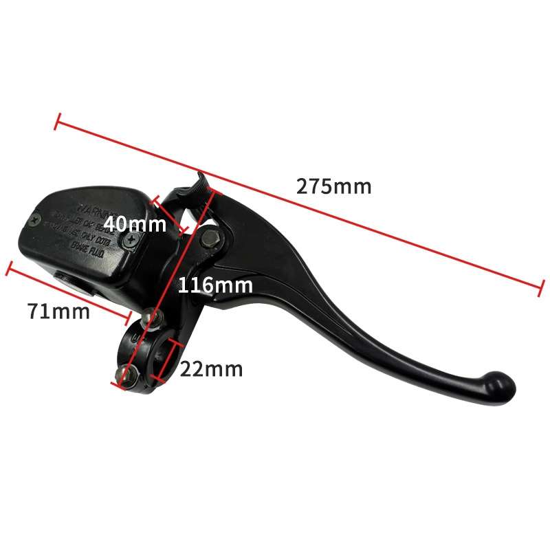 500CC Upper Pump ATV Beach Car Brake Pump For Polaris, Specification: Left