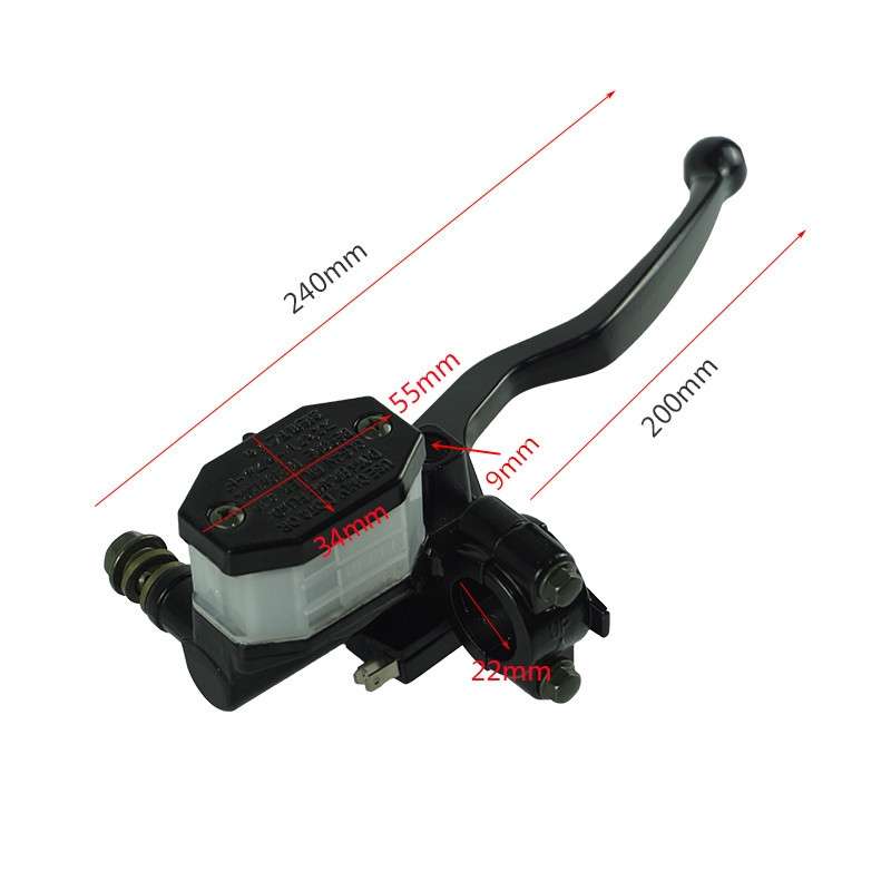 Motorcycle Accessories Disc Brake Pump Assembly Hydraulic Brake Pump Front Brake Pump Assembly For S
