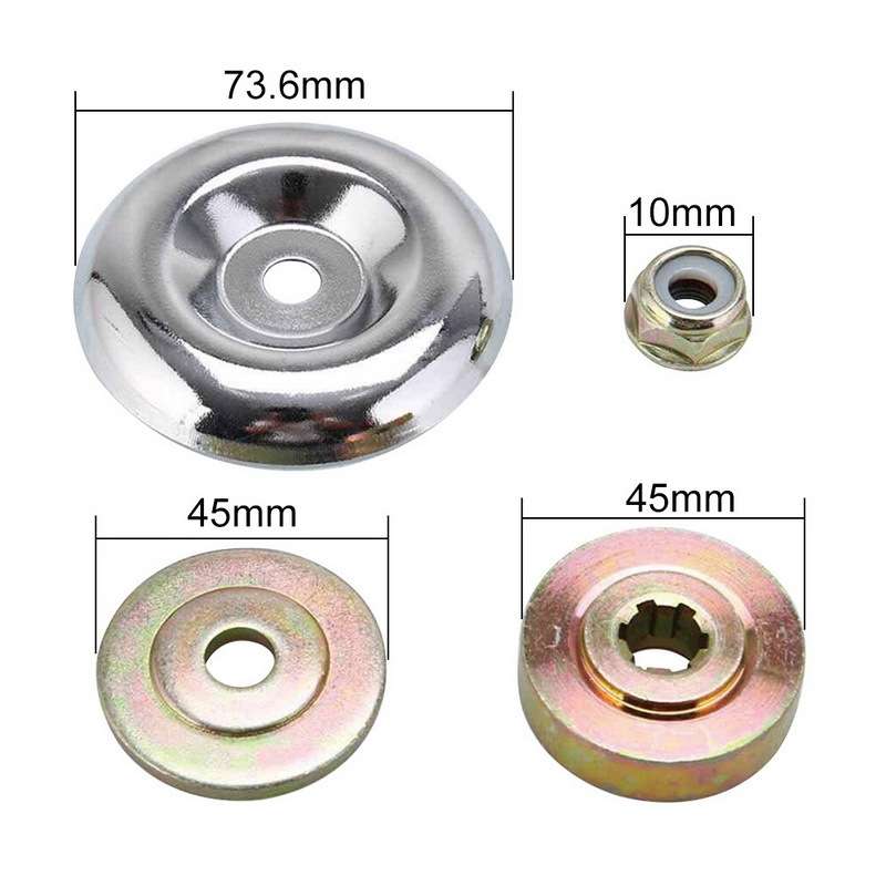 Lawn Mower Working Head Accessories Brush Cutter Pressure Plate Protection Cover Nut, Specification: