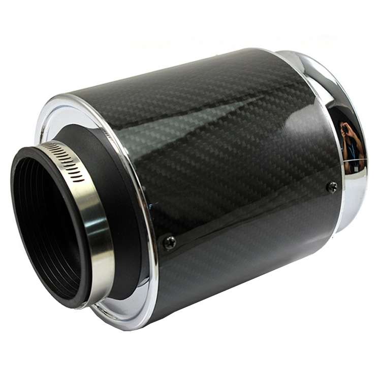 013 Car Universal Modified High Flow Carbon Fiber Mushroom Head Style Air Filter, Specification: Lar