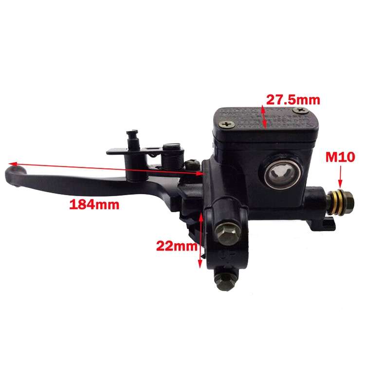 ATV Four-Wheeled Car UTV Kart Front And Rear Brakes Pump Disc Brake Handle Oil Pump Hand Brake With