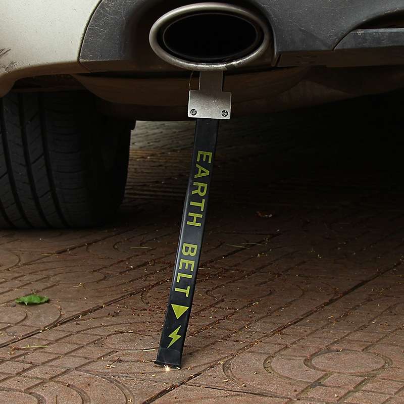 P116 Car Electrostatic Belt Eliminator Hanging Grounding Chain Metal Rubber Static Eliminator, Speci