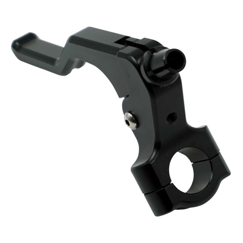 ATV Clutch Hand Brakes CNC Aluminum Alloy 22mm Handle Holder Universal Handbrake(Blue)