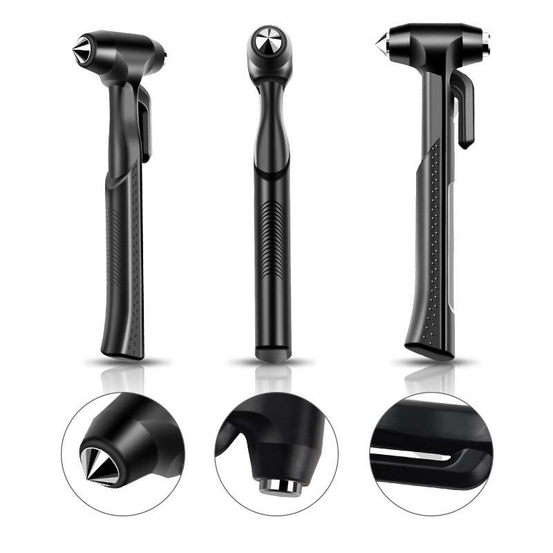 Car Safety Life-Saving Hammer Car Emergency Multifunctional Window Breaker, Colour: Ordinary Red