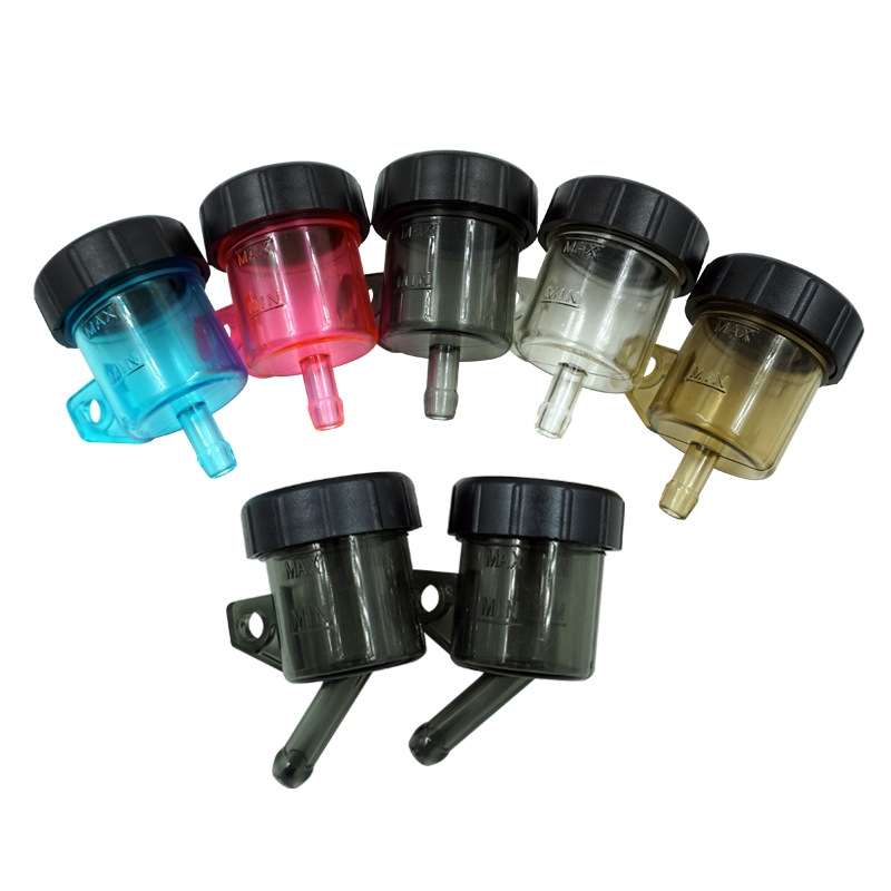 2 PCS Motorcycle Modification Accessories Off-Road Vehicle Large Displacement Straight Pump Transpar