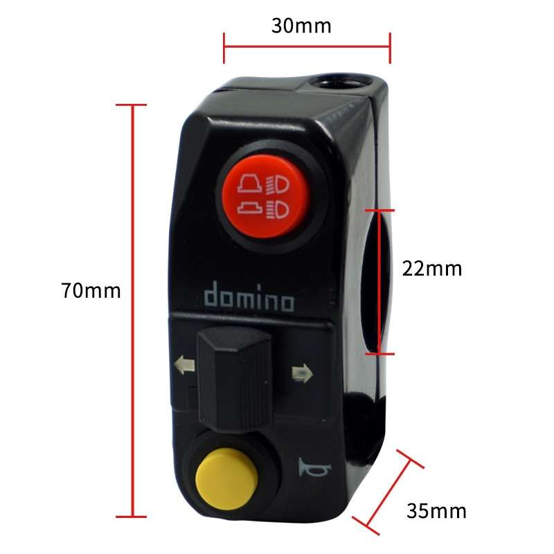 Motorcycle Modification Aluminum Alloy Handle Switch High Low Beam Light Turn Signal Horn Control Sw
