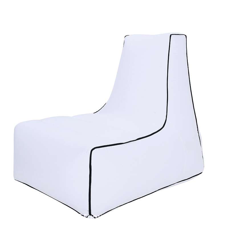 BB1082 Inflatable Sofa Inflatable Bed Outdoor Folding Portable Air Sofa Size: 85 x 80 x 75cm(Pink)