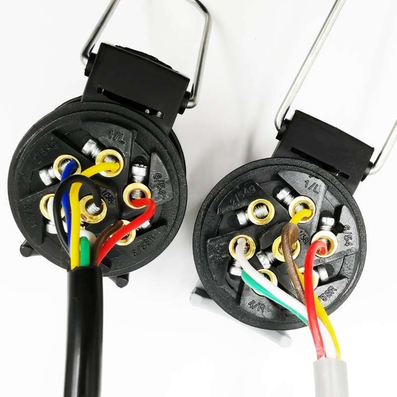 TS170E-Z 12V Car Resistance Trailer Plug Socket Trailer Tester Connector Recorder With 2 Conversion