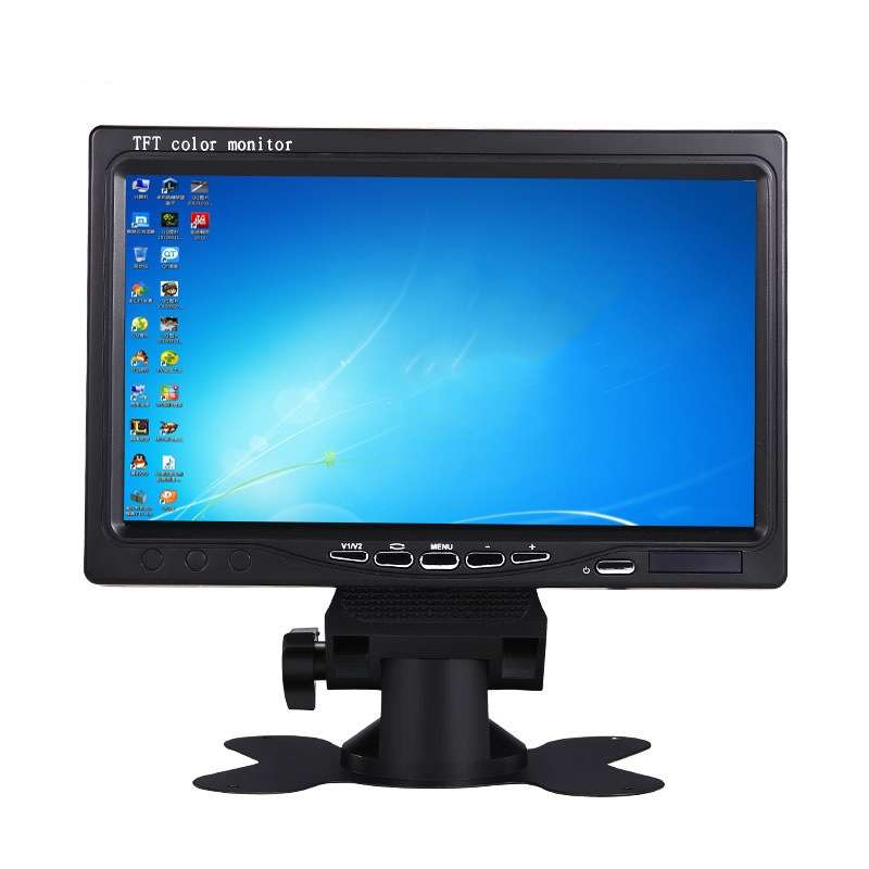 YB-700A 7 Inch Car Display Truck Car Reversing Image HD Monitoring Bus Reversing Display, Specificat