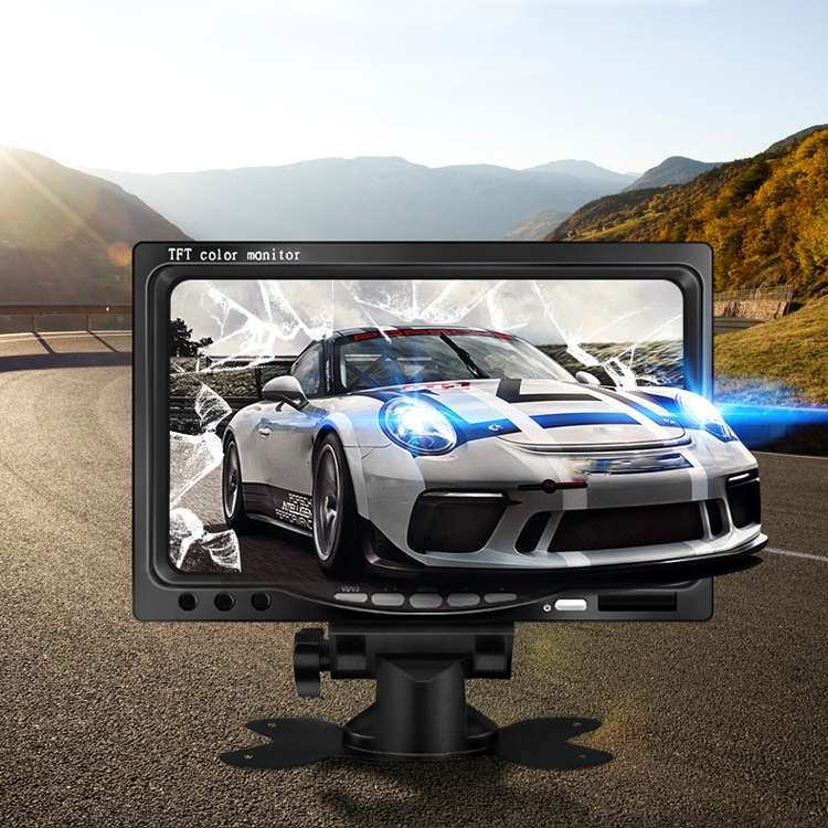 YB-700A 7 Inch Car Display Truck Car Reversing Image HD Monitoring Bus Reversing Display, Specificat