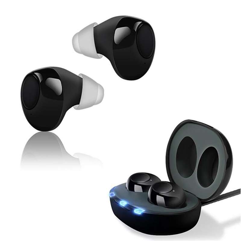 A39 Elderly Sound Amplifier Auxiliary Hearing Device Ear Bulb Concentrator Hearing Aid(Black)