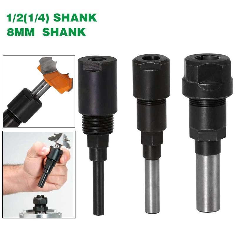 Engraving And Trimming Machine Extension Rod, Style: 1/2 inch Handle
