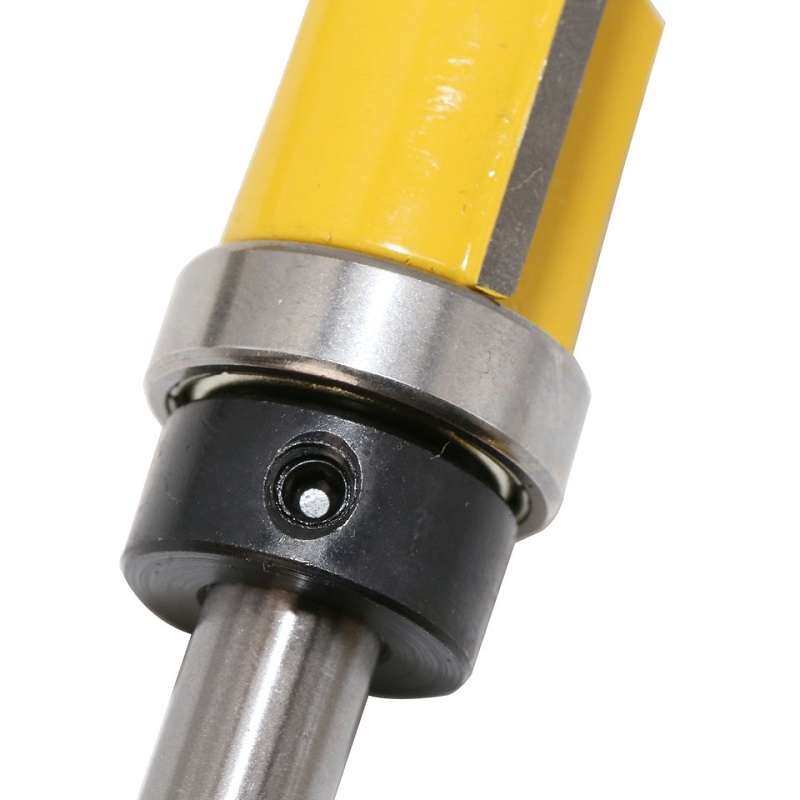 8MM Shank Copy Type Trimming Knife Straight Edge Engraving Machine Milling Cutter, Model: 8x3/4x25mm