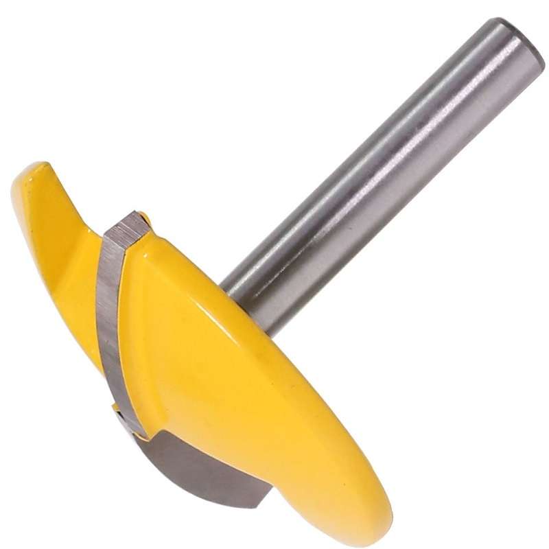 6 Shank Thin Flat-Bottom Woodworking Cutter Engraving And Trimming Machine Slotting Head