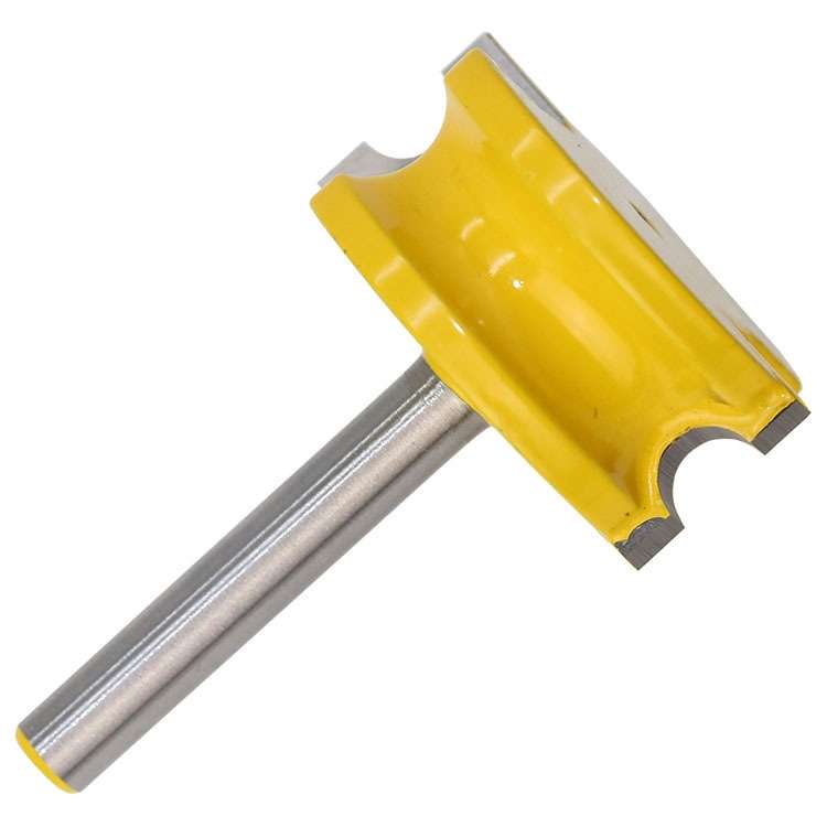 2 PCS/Set Floor Jigsaw Woodworking Tenon Cutter Trimming Engraving Machine Milling Cutter, Model: 1/