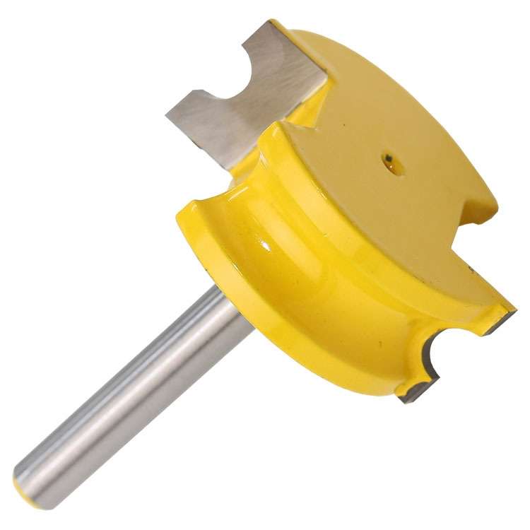 2 PCS/Set Floor Jigsaw Woodworking Tenon Cutter Trimming Engraving Machine Milling Cutter, Model: 1/
