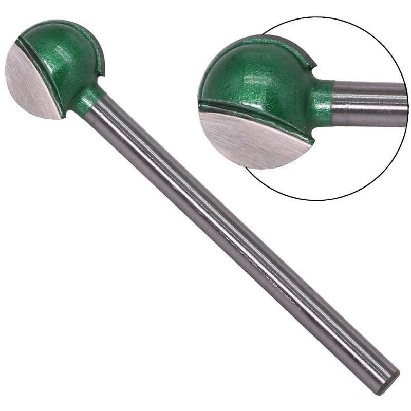 3 PCS/Set 3 Handle Spherical Carving Knife Woodworking Straight Handle Grinding Head