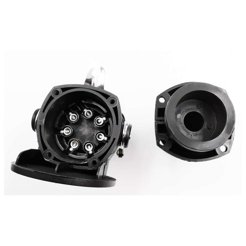 VS270E 24V 7P Socket Trailer Signal Transmission Connector EU Plug