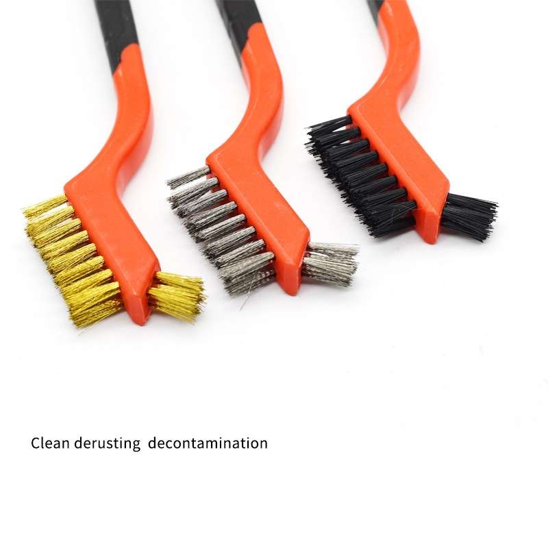 Nylon Silk 7 inch Industrial Cleaning Brush Mini Refractor Cleaning Gap Brush