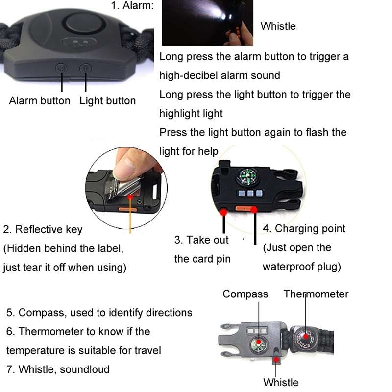 1 Pair WEST BIKING Bicycle Rearview Mirror Adjustable Mirror Mountain Bike Foldable Rearview Mirror(