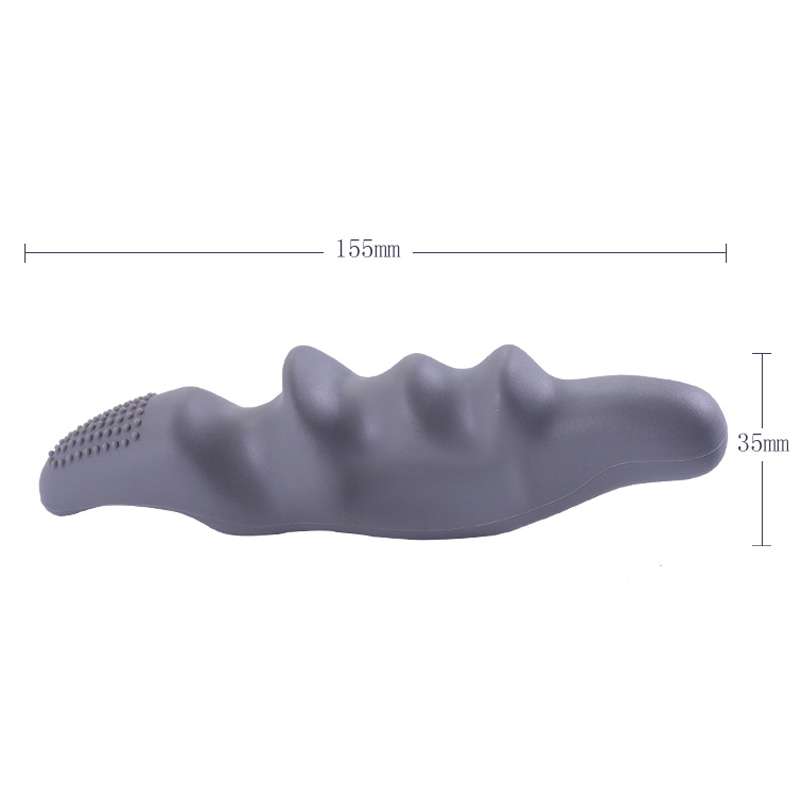 Silicone Thumb Bump Massager Muscle Relaxation Massage Fascia Device, Specification: Thumb Green