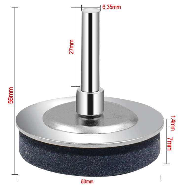 6 PCS Grinding Stone Industrial Electric Sharpener Mower Grinding Tool Wear Resistant Grinding Head,
