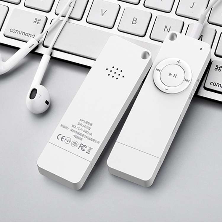 XT02 U Disk Style MP3 Music Player, Memory Capacity: Bluetooth Set(Blue)