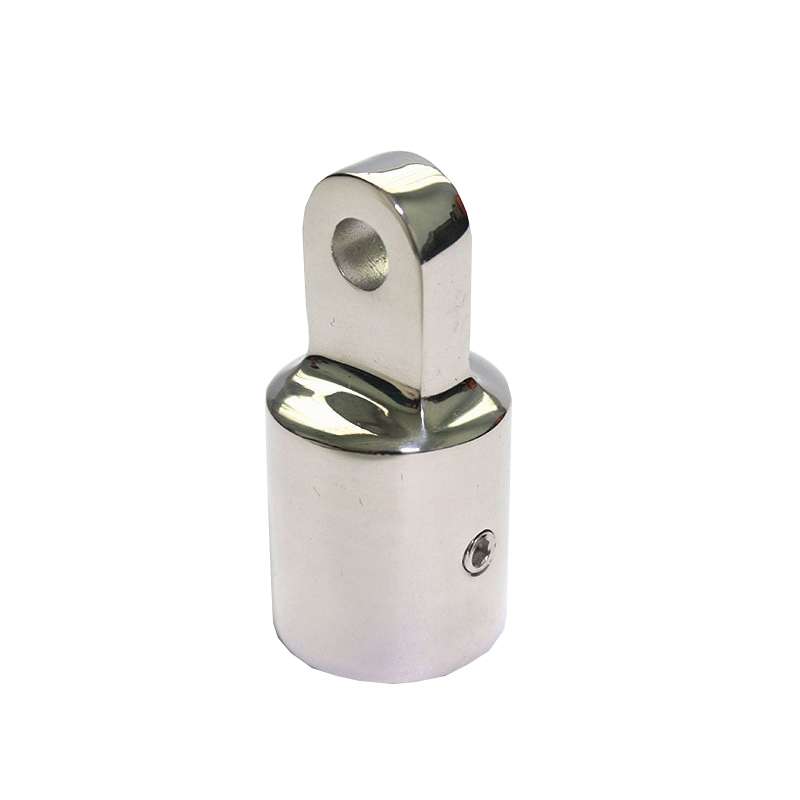 32mm Ordinary Single Top Silk Slip Cap 316 Stainless Steel Yacht RV Awning Accessories