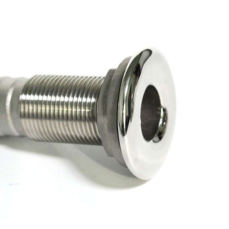316 Stainless Steel Drain Pipe Tube Marine Drain Joint Fitting For Boat Yacht, Specification: 1/2inc
