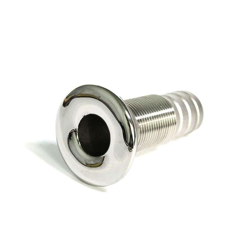 316 Stainless Steel Drain Pipe Tube Marine Drain Joint Fitting For Boat Yacht, Specification: 3/4inc